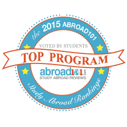 Abroad101 Study Abroad Rankings Winner