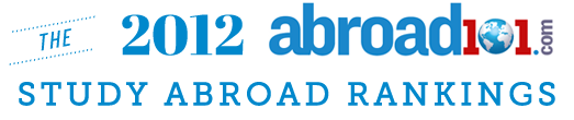 Abroad101's 2012 Study Abroad Rankings